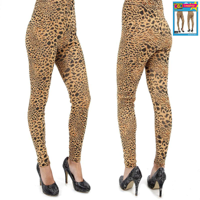 80S LEOPARD PRINT LEGGINGS