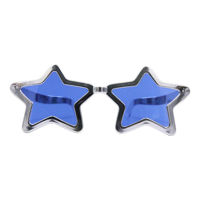 JUMBO STAR GLASSES-SILVER