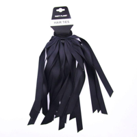2PK TASSEL HAIR TIES-BLACK