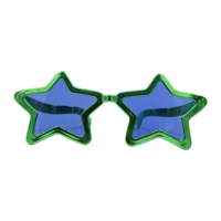 JUMBO STAR GLASSES-GREEN