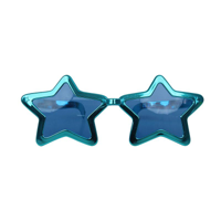 JUMBO STAR GLASSES-BLUE