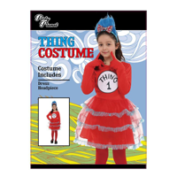 2A SIZE SM & MED DR SEUSS COSTUME