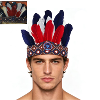 NATIVE AMERICAN HEADBAND