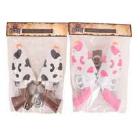 2A PINK & BROWN GUN & HOLSTER SET