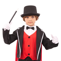 3PC MAGICIAN DRESS UP KIT