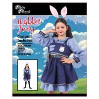 GIRL JUDY HOPPS COSTUME-L