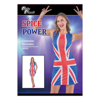 GINGER SPICE COSTUME SMALL