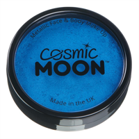 METALLIC PRO FACE PAINT CAKE POT-BLUE