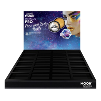 METALLIC PRO FACE PAINT CAKE POTS-CDU