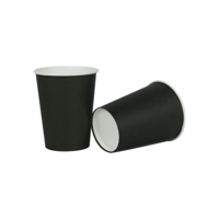 20PK 266ML PLASTIC FREE PAPER CUPS-MIDNIGHT