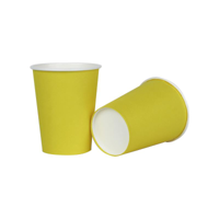20PK 266ML PLASTIC FREE PAPER CUPS-DANDELION