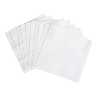 40PK 25*25cm NAPKIN-WHITE