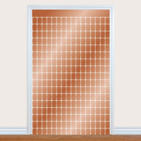 ROSE GOLD SQUARE FOIL CURTAIN-100X200CM