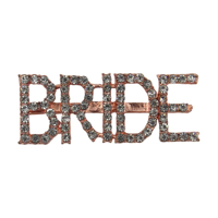 RHINESTONE BRIDE PIN