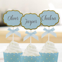 6PK NAME TAG TOPPERS