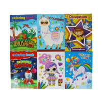 6A A4 16P COLOURING BOOK
