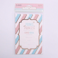 GENDER REVEAL INVITATION - PK6