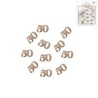 JUMBO 50 CONFETTI-10G ROSE GOLD