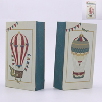 6PK VINTAGE HOT AIR BALLOON LOOT