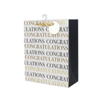 CONGRATULATIONS GIFT BAG LGE