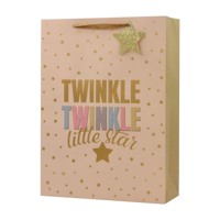 XLRG TWINKLE STAR GIFT BAG