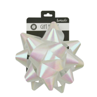 20CM WHITE BOW