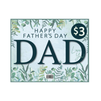 $3 SOP FATHERS DAY SPINNER SIGNAGE