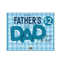 $2 SWY FATHERS DAY SPINNER SIGNAGE