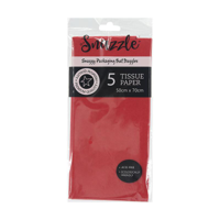 Red Tissue Wrap