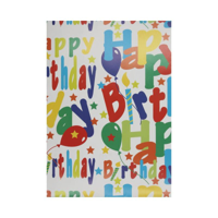 BIRTHDAY FLAT WRAP