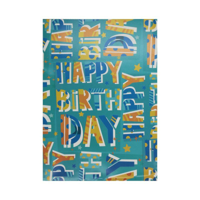 BIRTHDAY FLAT WRAP
