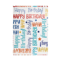 BIRTHDAY FLAT WRAP