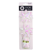 BOWS & RIBBON-IRIDESCENT