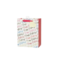 MED HAPPY B'DAY GIFT BAG 18X23X10CM