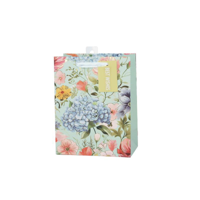 MED FLORAL GIFT BAG 18X23X10CM