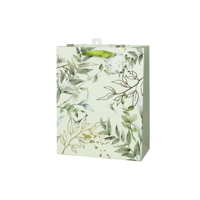 LRG FLORAL GIFT BAG 26X32X12CM