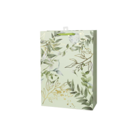 XL FLORAL GIFT BAG 30X42X12CM