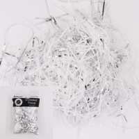 40G WHITE/SILVER SHREDDED PAPER
