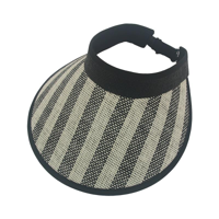 SUNVISOR BLACK/WHITE 34X28.5CM