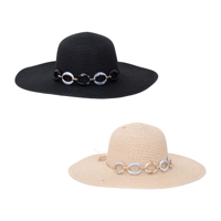 2A WIDE BRIM BEACH HAT 42CM