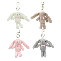 4A 15CM PLUSH BUNNY W/KEYRING