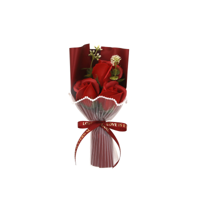 3 RED ROSE ARRANGEMENT IN PVC GIFT BOX