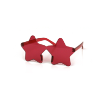 STAR PARTY GLASSES-RED