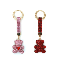 2A DIAMONTE VALENTINE BEAR KEYRING