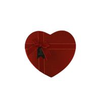3/SET HEART SHAPED GIFT BOX S:16X14X6CM, M:18.5X17X7.5CM, L:22X20X9CM