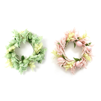 2A 22CM EGG WREATH PINK, MINT