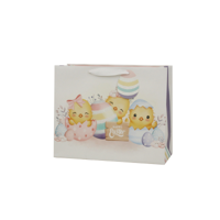 LRG 26X32X12.7CM EASTER CHICKS GIFT BAG