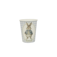 20PK 266ML MR BUNNY PAPER CUP