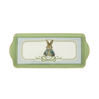 32.3X14CM MR BUNNY MELAMINE TRAY