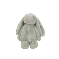 40CM PLUSH DOVE GREY BUNNY